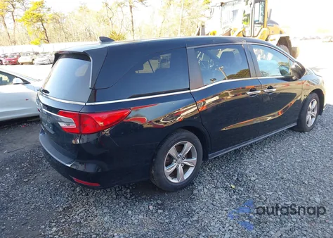 2020 Honda Odyssey Ex-L/Ex-L W/Navi Res from USA, damaged, VIN 5FNRL6H70LB029460